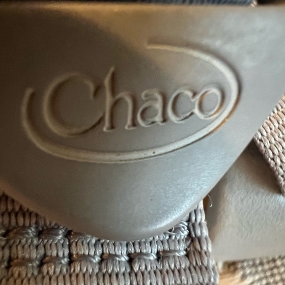 Chaco Chillos Gray Slide Sandals, Granite size 8 women’s, summer, beach, comfort - Picture 5 of 8